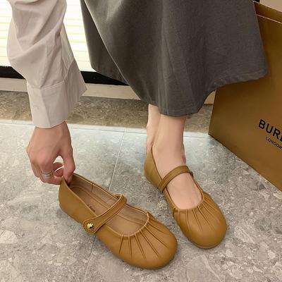 Мода 2025 Слово с обувью дуду на мягкой подошве для поездок на работу, не утомляет ноги, бутик, модная женская обувь