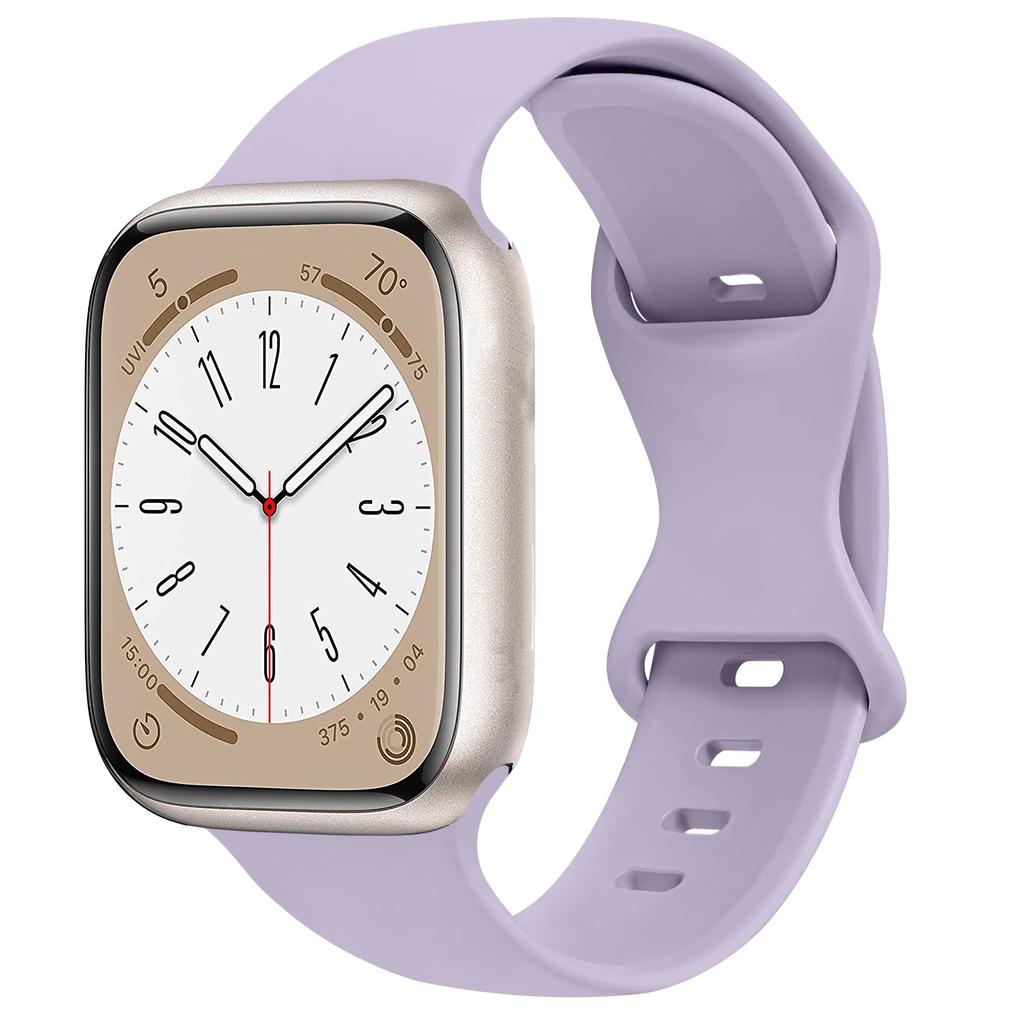 Силиконовый ремешок для apple watch band 44мм 45мм 49мм 41мм 38мм 42мм спортивный correa браслет iwatch series 3 6 7 8 9 ultra 2 se 40мм