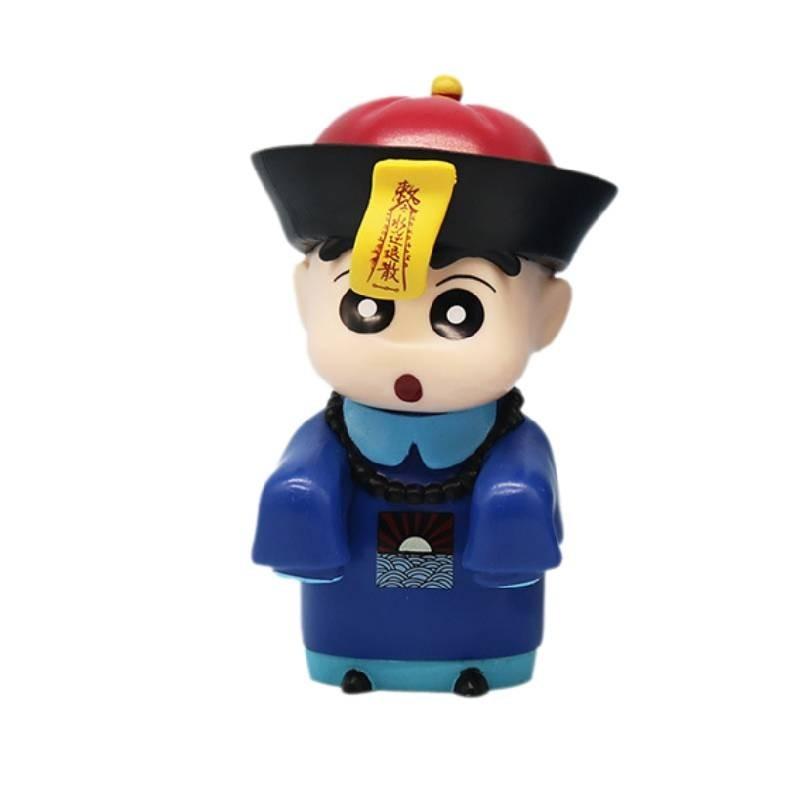 Cowboy Dicky New Crayon Shin-chan Gk Model Hand-made Decoration Pvc Material 15cm