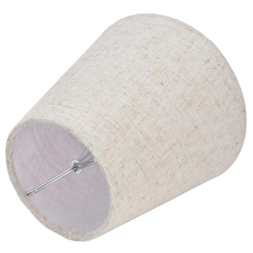 2Pcs Table Lamp Shade Cover for E14 Bulbs Fabric Clip On Lampshade for Candlestick Lamps Chandelier for Bedroom Hall Hotel