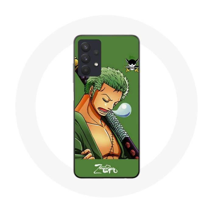 Чехол Maniacase для Samsung Galaxy A32 4G Roronoa Zoro One Piece манга аниме