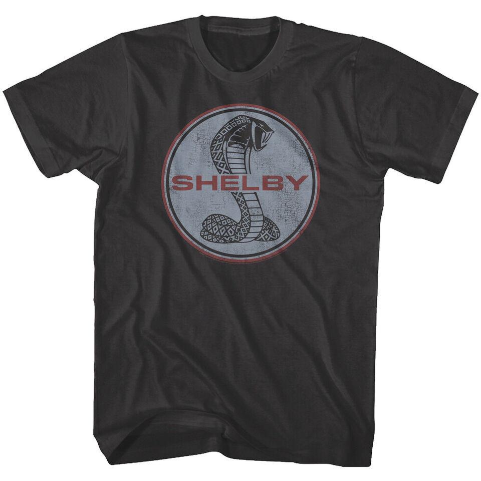 Shelby Cobra Snake Emblem Men039s TShirt Racing Car Logo OFFICIAL Unisex T-Shirt