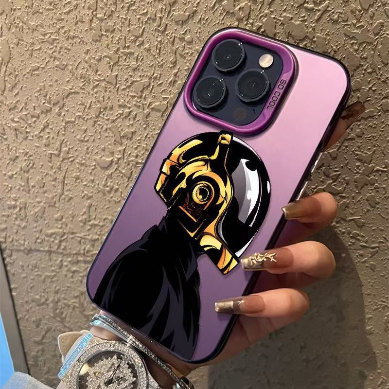 Новый европейский и американский чехол для мобильного телефона iphone17 Apple 15promax/14 противоударный 13pro12 шлем 16xr