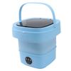 Small Folding Washing Machine TPE and PP 100?240V Built In Dehydrator 6L Mini Portable Bucket