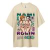 Футболка МУЖСКАЯ ONE PIECE 100% Хлопок Повседневная С Круглым Вырезом С Коротким Рукавом Одежда Летняя Спортивная Повседневная Футболка с Коротким Рукавом