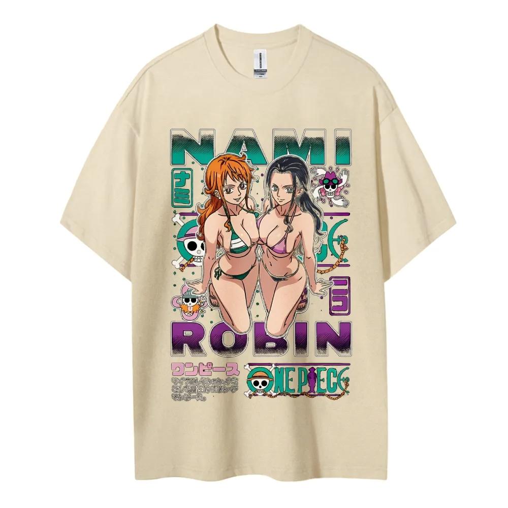 Футболка МУЖСКАЯ ONE PIECE 100% Хлопок Повседневная С Круглым Вырезом С Коротким Рукавом Одежда Летняя Спортивная Повседневная Футболка с Коротким Рукавом