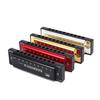10-Hole Blues Harmonica C Key Professional Diatonic Harmonica for Adults Beginners Rich Sound for Blues Folk Rock Country JXB