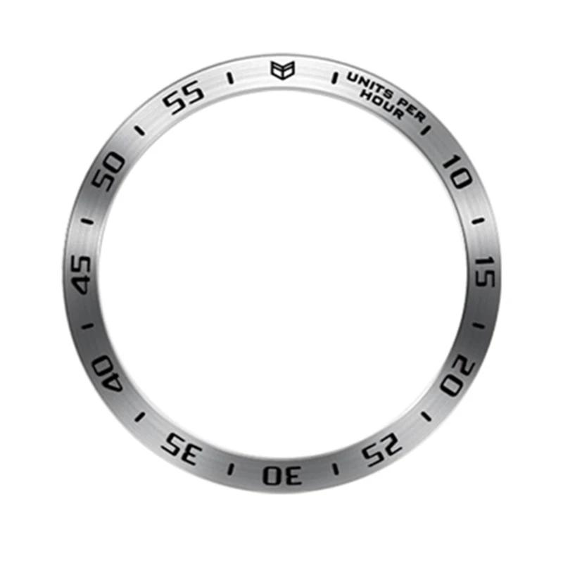 Металлическое кольцо-безель для Samsung Galaxy Watch 6 Classic 47 мм 43 мм 46 мм 42 мм Защитный чехол со шкалой времени/скорости для часов 6/5/4 40 мм 44 мм