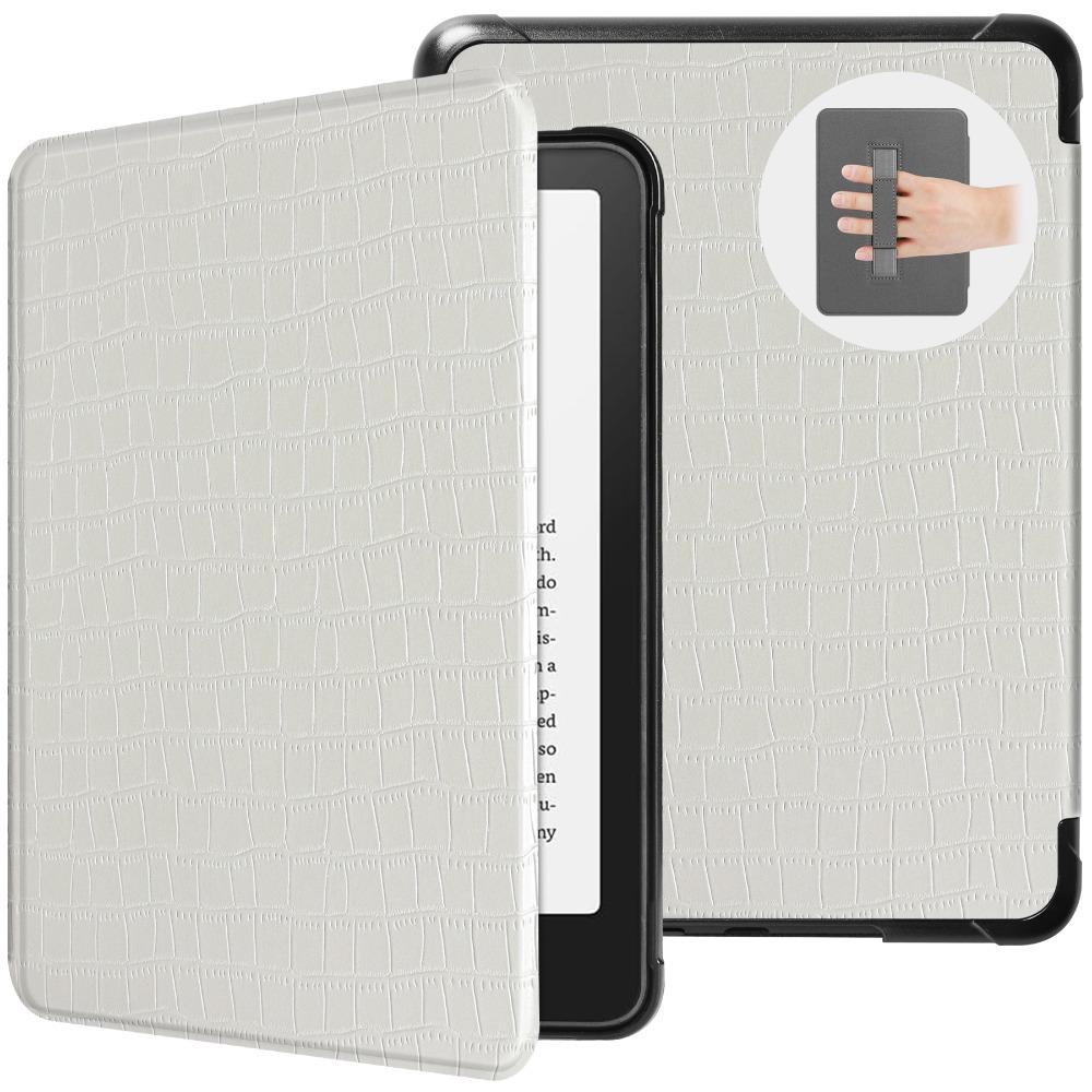 Чехол для Kindle Paperwhite 2026 7 дюймов 12-го поколения, обложка Colorsoft, защитный корпус из ПУ-кожи, автоматический сон/пробуждение, ручная поддержка