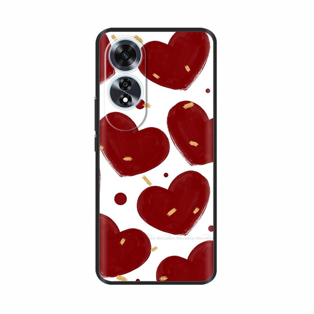 For OPPO A60 4G Case Cute Cartoon Painted Phone Case For OPPO A60 Cover Fundas For Oppo A60 Mobile Case Coque Shockproof Shell