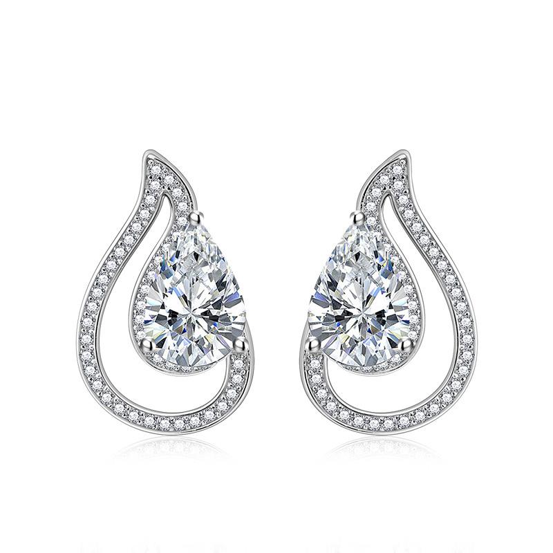 BELLA BOX Элегантные серьги-капли женские роскошные свадебные украшения для помолвки подарки