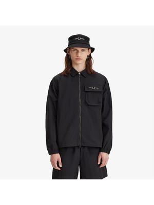 [hq Genuine] Fred Perry [sport] Ripstop Overshirt 102 Afpm2417778 102 qzgAfpm2417778 102