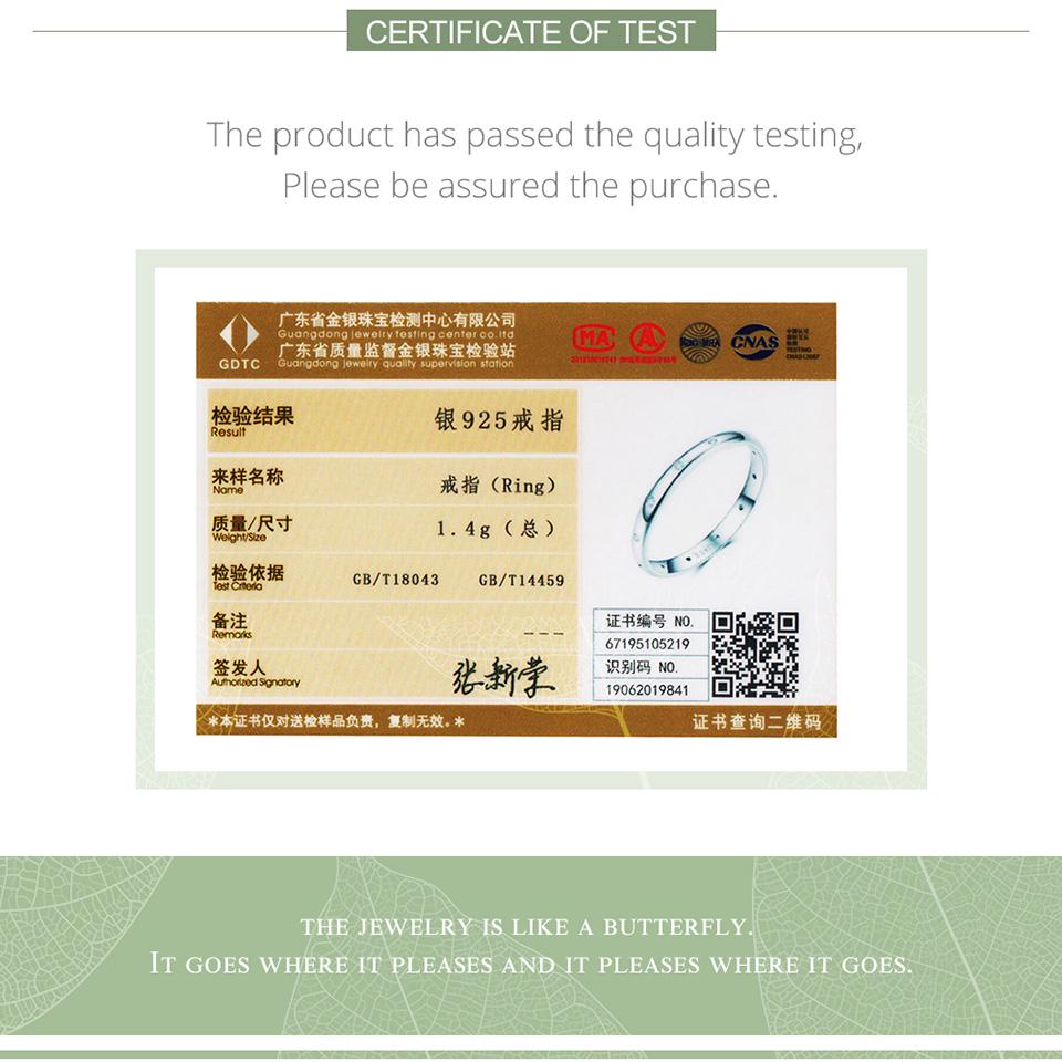 Ювелирное украшение тонкое кольцо со звёздами серебро 925-й пробы от бренда BAMOER