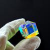 1Pc Science Cube Optical Prism Photography Hexahedral Prism Home Decor Prism Glass Cube  Prisma