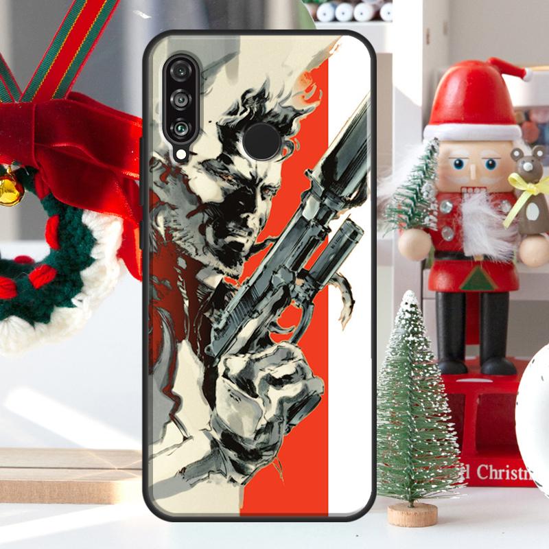 Чехол Metal Gear Solid для Huawei Nova 12i 11i 8i 12s Y73 Y72 Y61 Y91 Y90 Y70 Y60 9 10 SE P60 Pro P30 P40 Lite