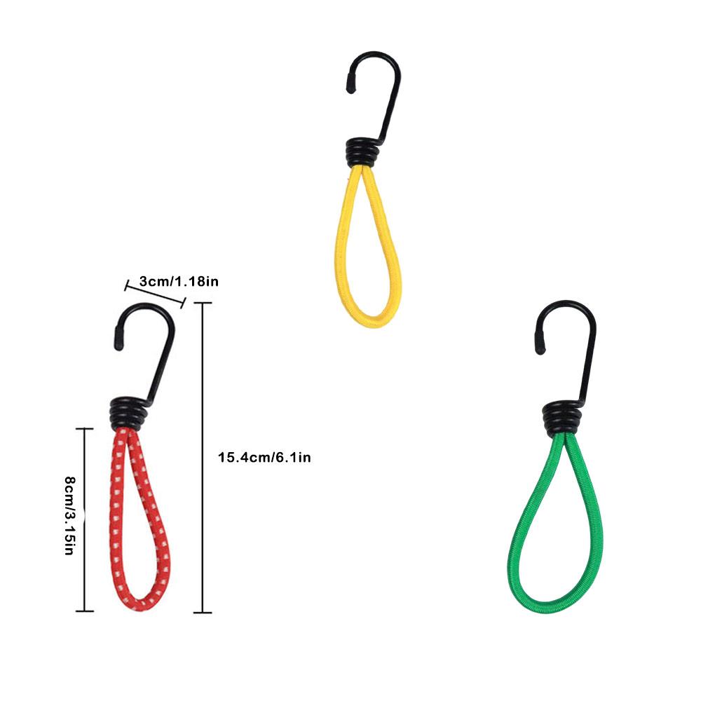 2pcs Tent Elastic Rope Stretch Ropes Tent Accessories Strong Bearing Capacity