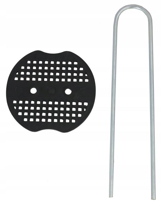 Gardenline Set of 6 Pins 15cm with Washer for Attaching Agrotextile Den6577