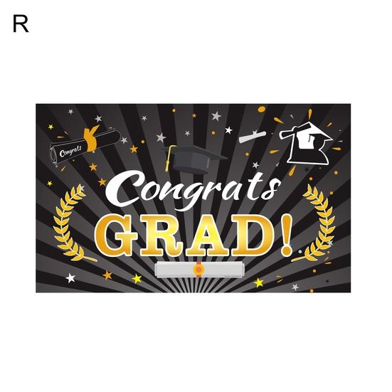 Выпускной баннер многоразовый складной для класса