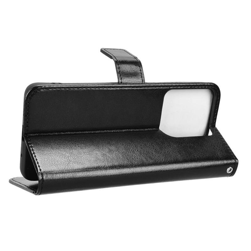 Suitable for Motorola G15/G17 Power phone case MOTO G05/E15 4G crazy horse pattern leather flip cover