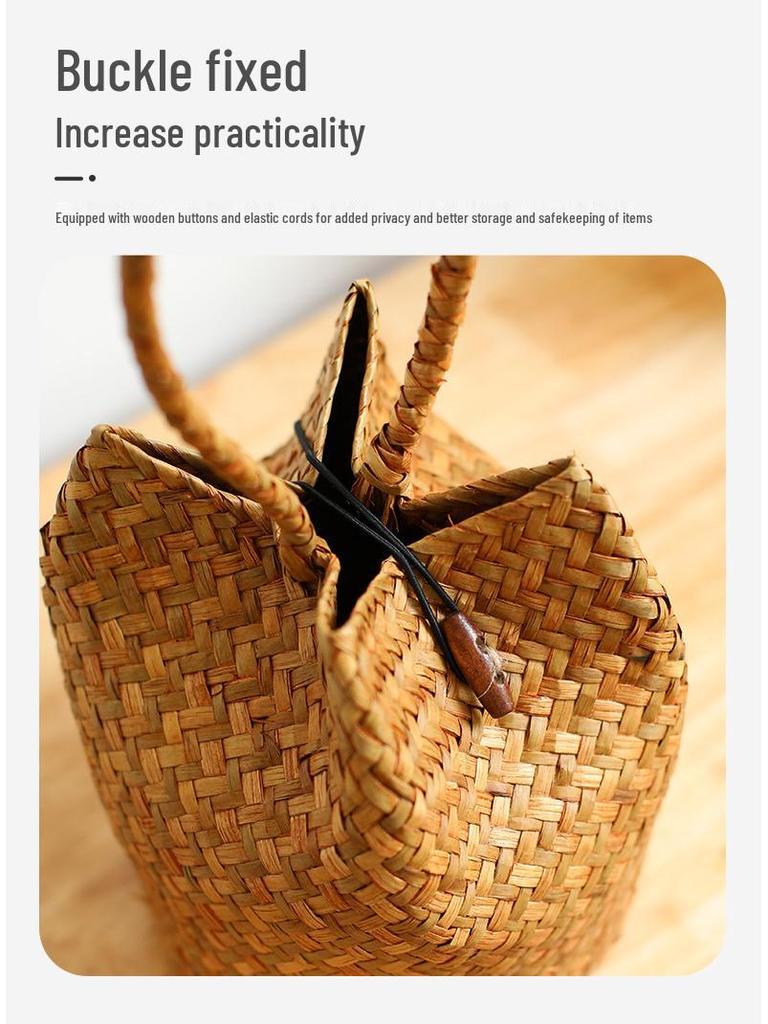 Подарочный набор к Празднику Драконьих лодок: Соленые утиные яйца, цзунцзы и местные деликатесы в плетёной из соломы ручной корзинке