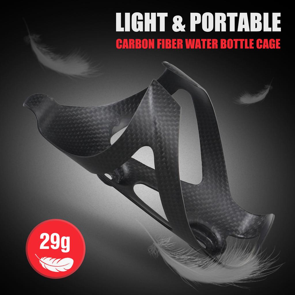 Super Light Cycle Carbon Fiber Bicycle Bottle Cage Cycle Water Bottle Holder