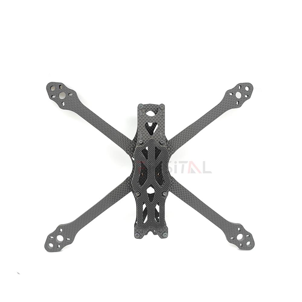 APEX HD Carbon Fiber FPV Frame Freestyle 5/6/7 inch Racing Drone parts for 19/20mm camera | DJI air unit/VISTA VTX kit/analog