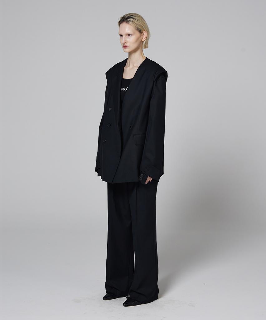 Mmam Signature Off Sleeve Origami Blazer