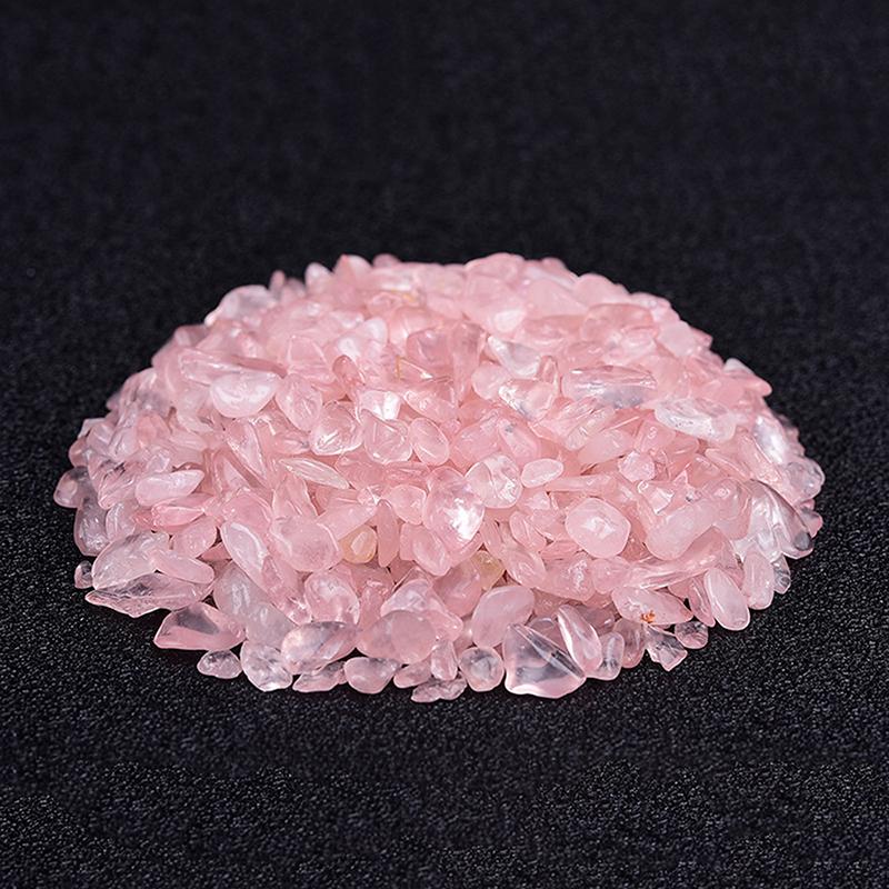 100G Natural Mineral Polished Gravel Chakra Healing Reiki Crystals Natural Stones Home Decor