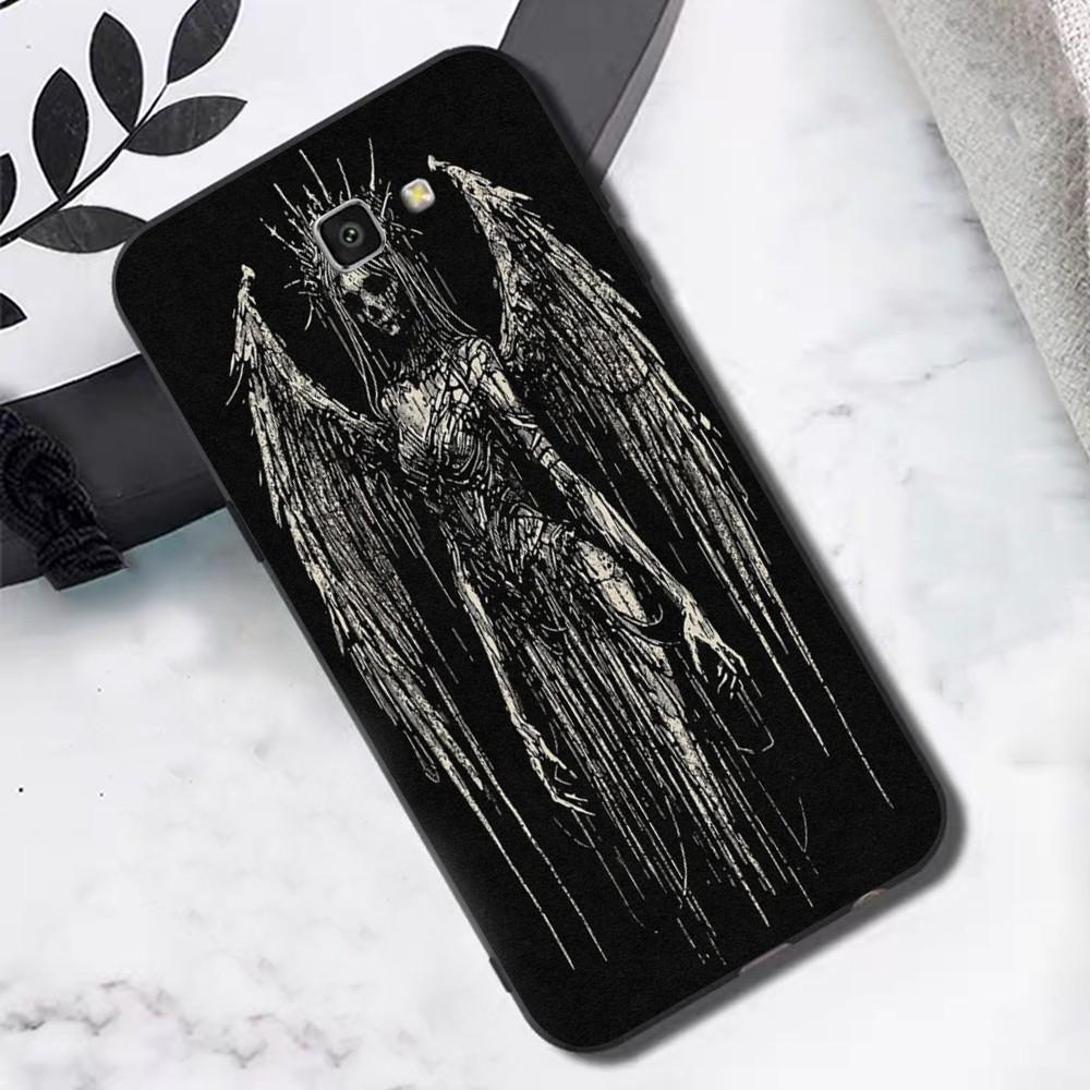 Скульптура готической девушки Ретро чехол для телефона для Samsung S 9 10 20 21 22 23 30 23 24 plus lite Ultra FE S10lite Fundas