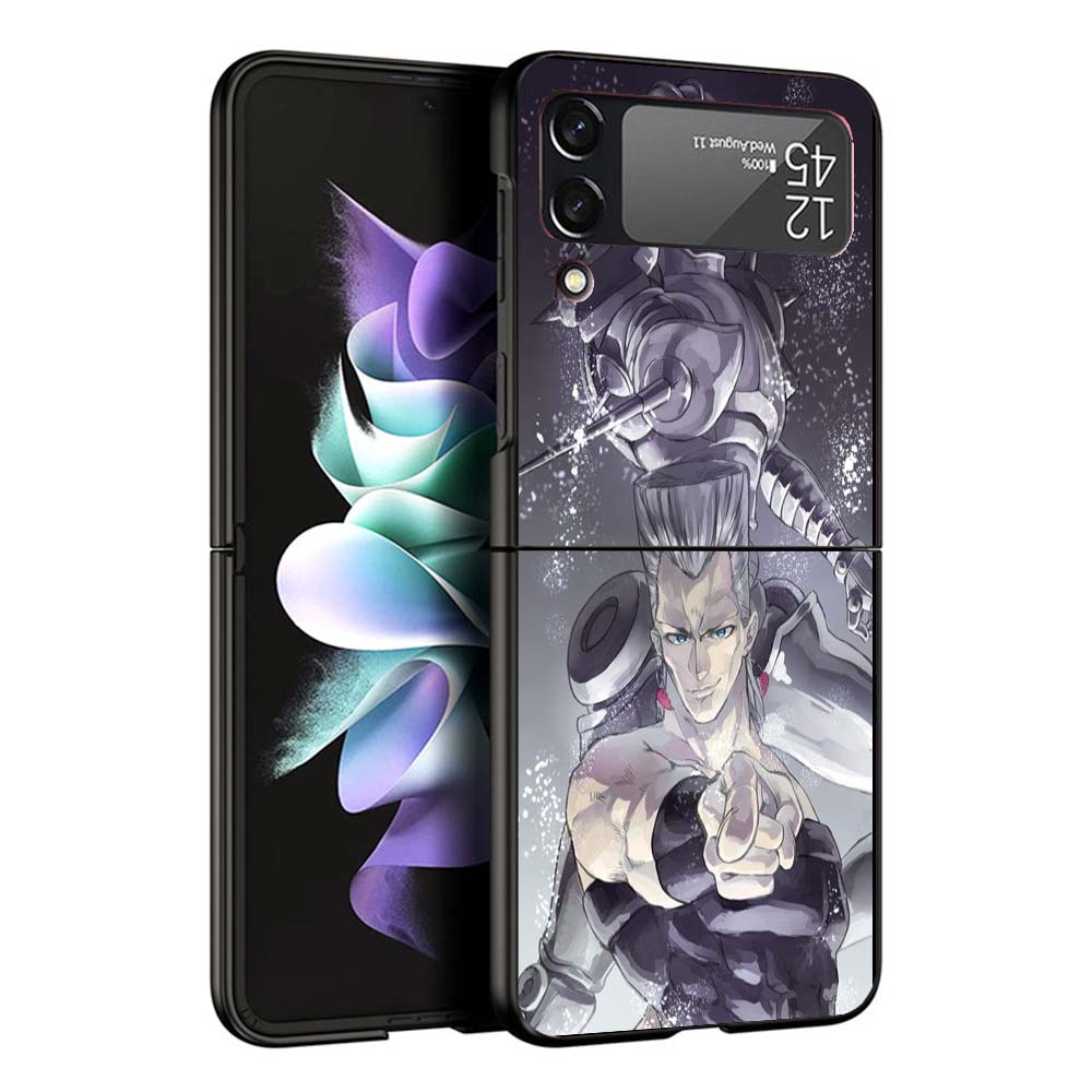 Чехол для телефона JoJo's Bizarre Adventure для Samsung Galaxy Z Flip7 Flip6 5G Flip5 Flip4 Flip3 ZFlip 7 6 3 4 5 Ударопрочная задняя крышка Ga
