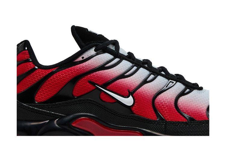 Мужские кроссовки Nike Air Max Plus Чистый платиновый Университетский красный Черный Белый