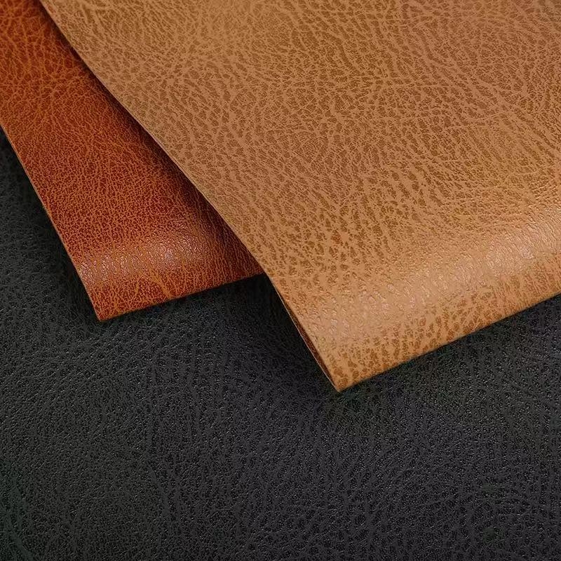 Double-Sided 1.8mm Crazy Horse Pattern Semi-PU Leather for Shoes, Furniture, Bags, Gift Boxes, Placemats, and Sports Equipment.