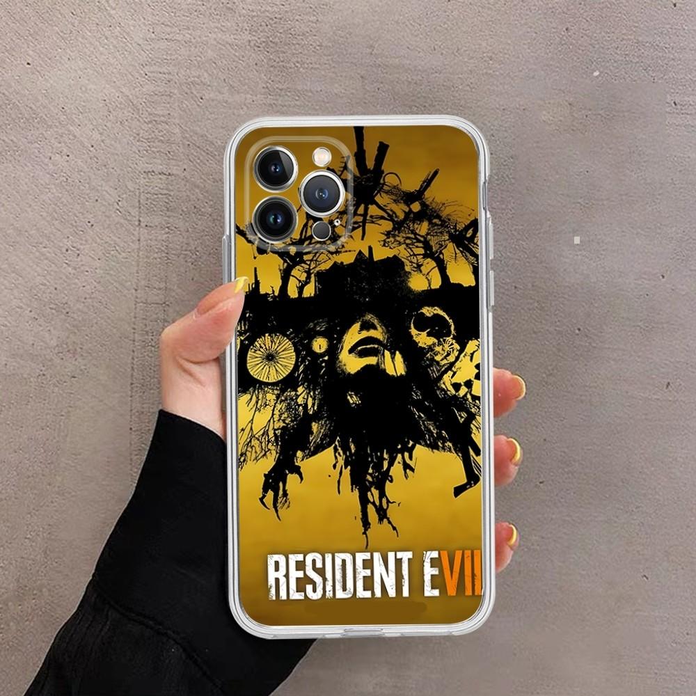 Чехол для телефона Видеоигра Resident Evil Для iPhone 15 14 11 12 13 Mini Pro XS Max Чехол 6 7 8 Plus X XR SE 2020 Funda Shell
