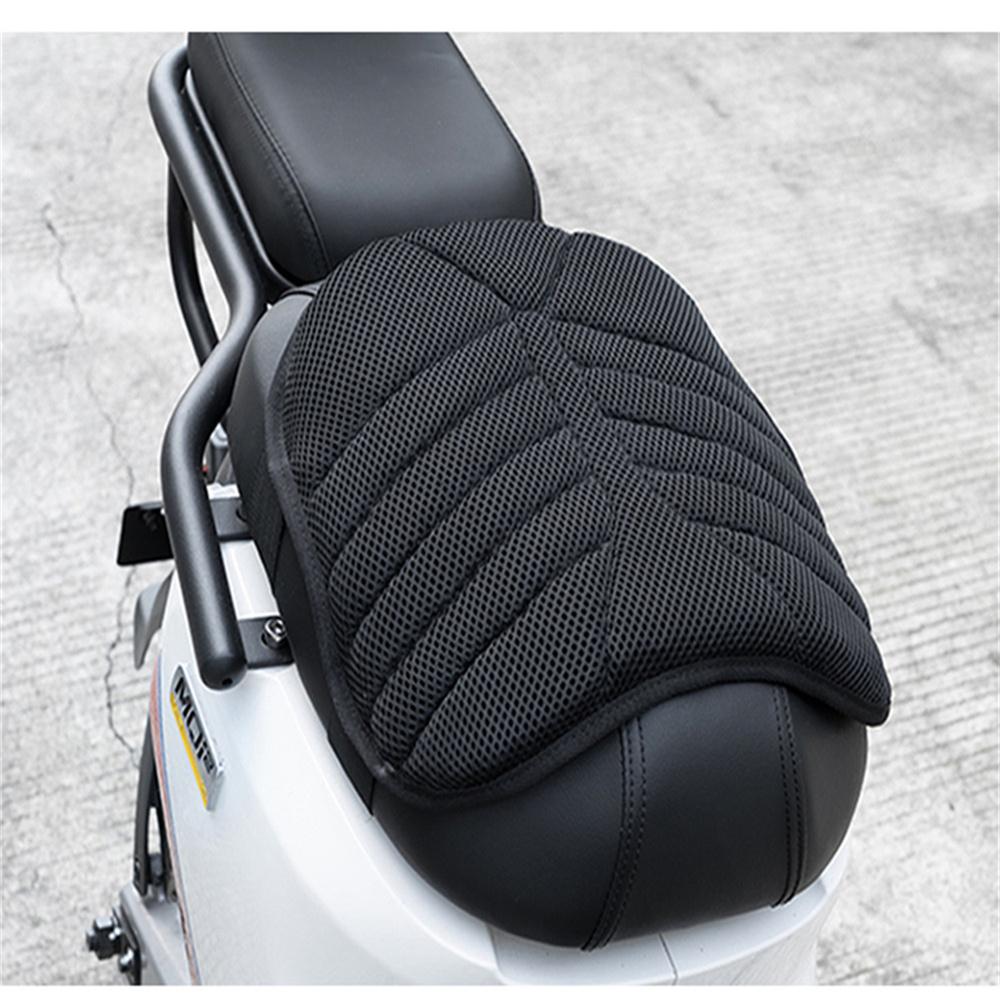Motorcycle Seat Cushion 3D Air Pad Rear Passanger Seat Cover Cool Sunproof Mat