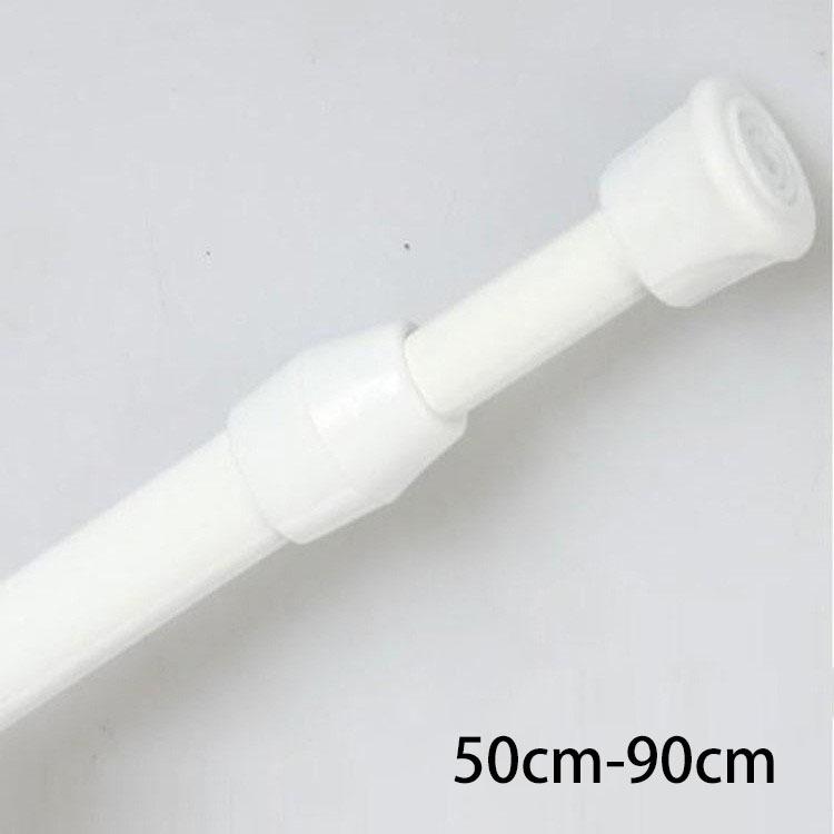 Многофункциональная телескопическая штанга для штор и сушки белья — конструкция без проколов, идеально подходит для дверных занавесок, кухонных перегородок и душевых кабин.