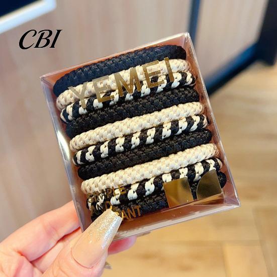 Durable Hair Band 10/14Pcs High Elasticity Ropes, Thick Rubber Bands, Super Grip Sports No Slip Ties, Breakage Accessories for Running Climbing