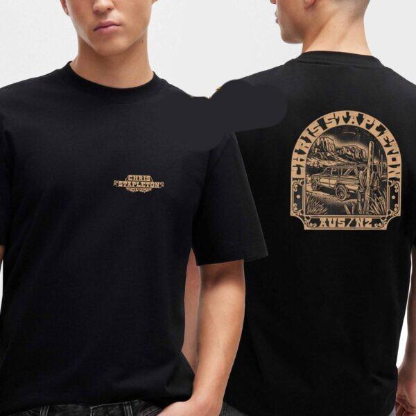 Chris Stapleton All American Road Show 2026 Australia New Zealand 2 Sided TShirt