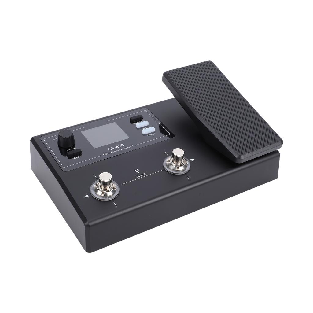 SOUNDSENTRY Electric Guitar Multi Effects Processor BT Drum Machine Tuner LCD Screen 8 Parallel Modules 100 Presets 2