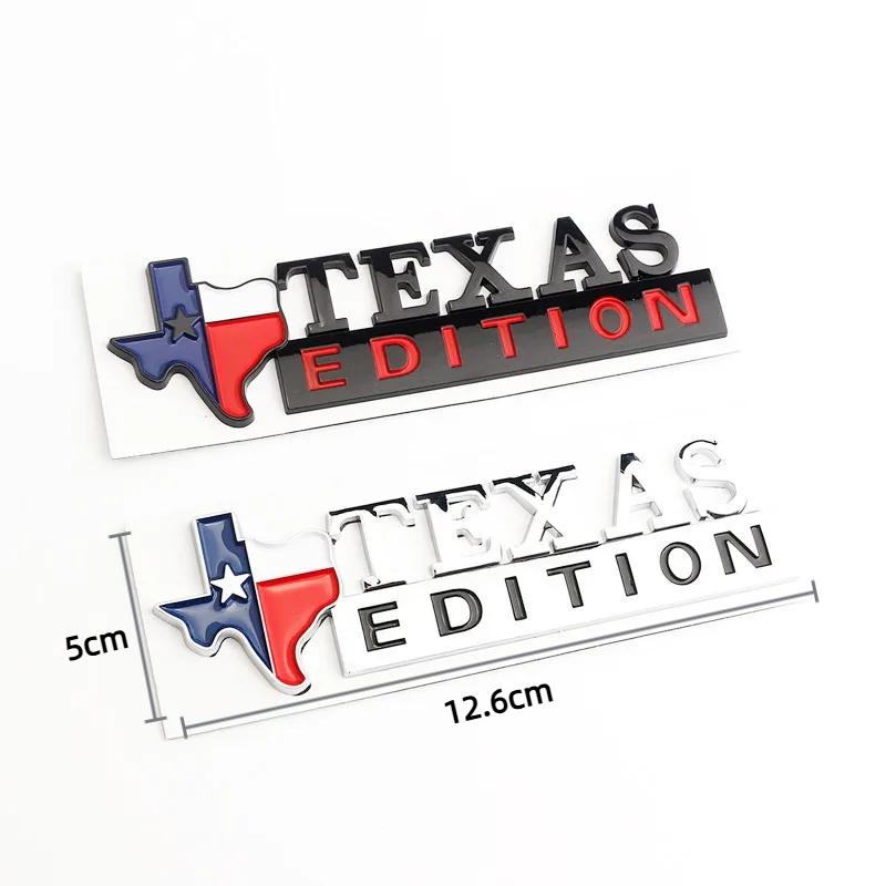 1 шт. 3D ABS Texas Edition Lone Star эмблема на задний багажник автомобиля для Silverado Sierra наклейка аксессуары