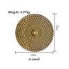 Golden Wall Decoration Pendant Nordic Light Luxury Round Wall Hanging Decor Metal Irregular Disc Wrought Iron Room Home Decor