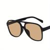 Large Frame Joined Body Square Sunglasses Women Classic Oversized Pilot Fashion Sun Glasses Outdoor Shading for Men Eyewear