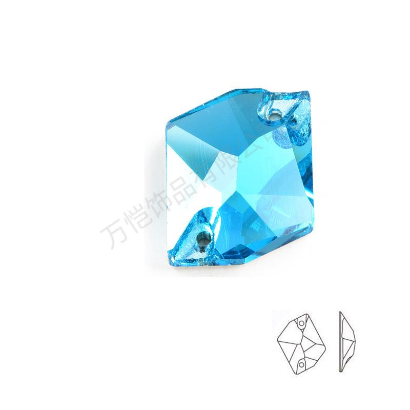 Высококачественная имитация австрийского стекла особой формы K9 Ручная швейная дрель Diy Beauty Polygon Аксессуары для одежды Аксессуары