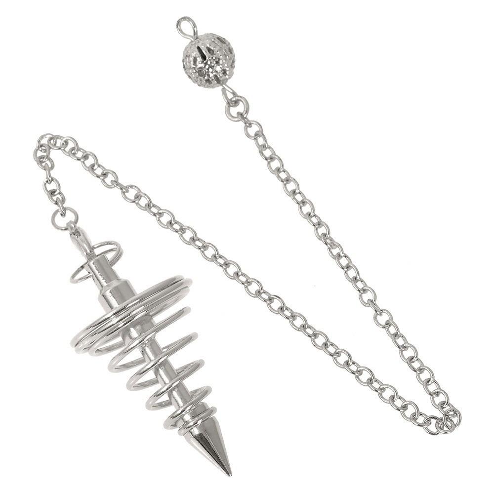 Energy Witch Spiritual Pendulos Pointed Meditation Cone Metal Pendulum Isis Pendulum Women