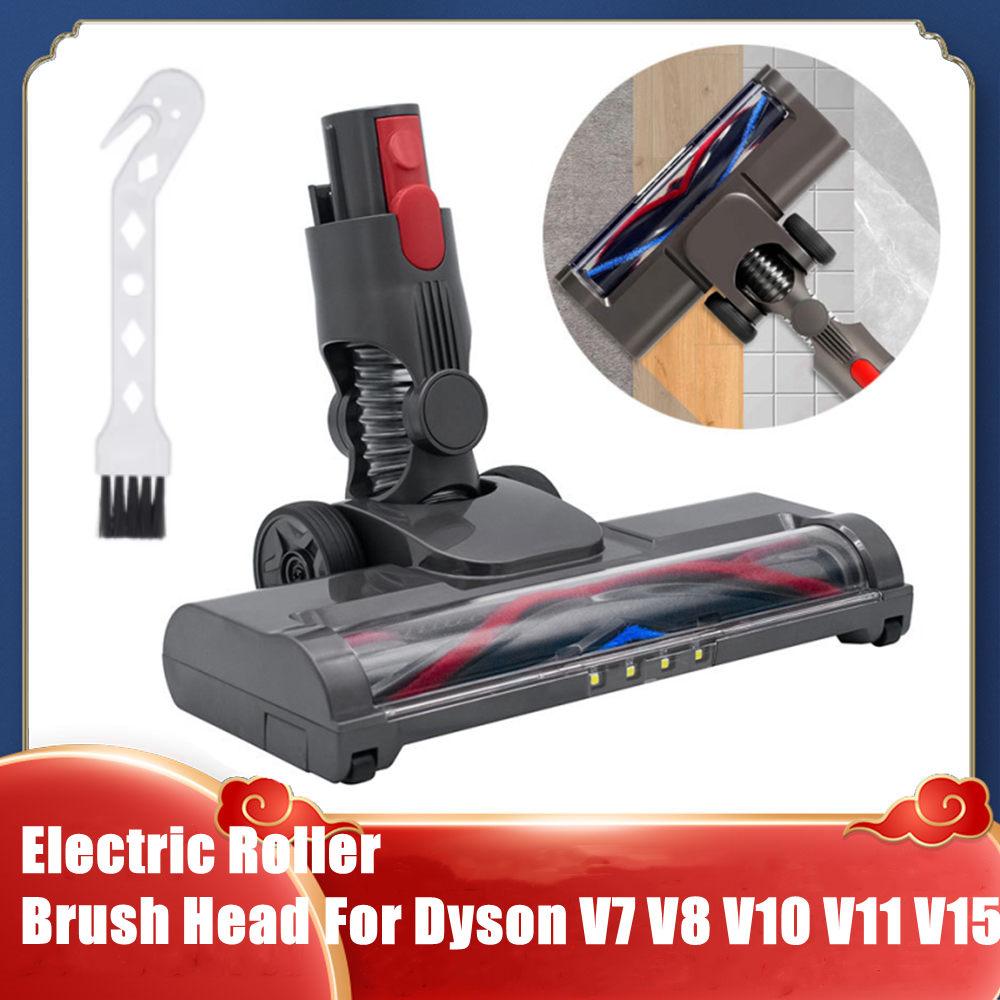 Electric Roller Brush Head Compatible with Dyson V7 V8 V10 V11 V15 Quick Release with Bristle Roller for Carpet & Hardwood