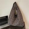 Leisure Commuting Large Capacity Bag for Women Fashion Trend Leopard Print Versatile Shoulder Bag Paquete Tote