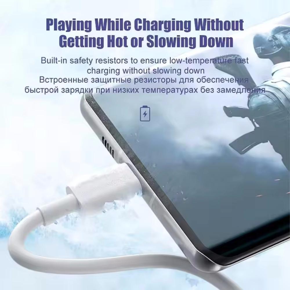 100 Вт 10 А USB Type-C Дата-кабель Super Fast Charing Line для Xiaomi Samsung Huawei Mate 60 Honor Quick Charge Type-C Дата-шнур