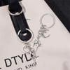 Metal Star Moon Key Rings Bag Pendant Star Keychains Fashion Y2K Keychains  Friendship Gift