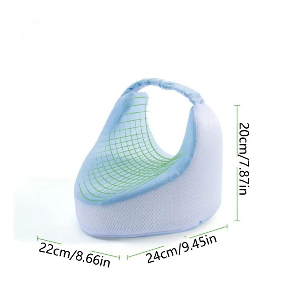 Дышащая подушка для ног в форме сердца, снимающая давление, ортопедическая подушка для коленей, подушка для бедер и ног, для дома