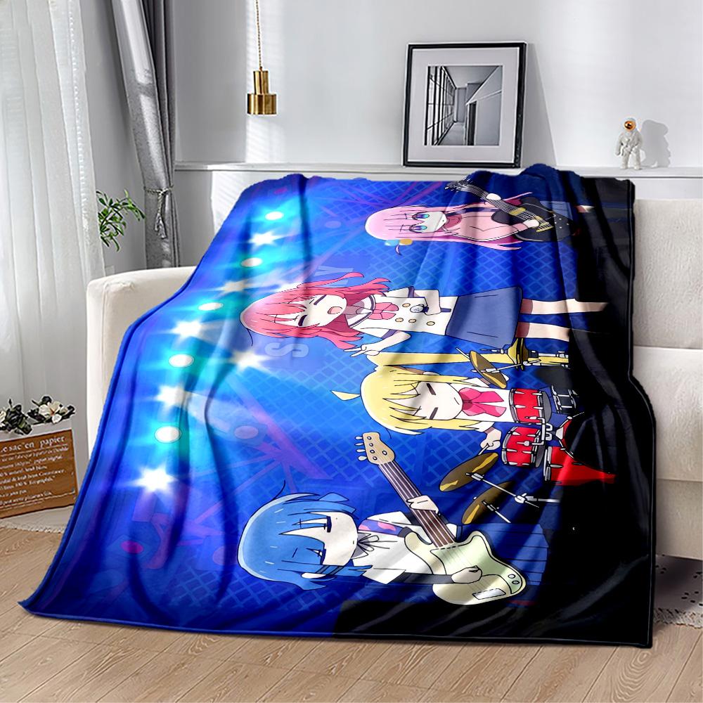 Rock Star Night Flannel Blanket-Soft and Suitable for Sofas,Beds,Offices,Travel,All Seasons,Great Gift for Holidays and Birthdays.