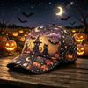 D Hot Sale Halloween Garden Morning Wear Baseball Cap Digital Printing Festival Celebration Pumpkin Cap